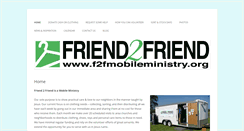 Desktop Screenshot of f2fmobileministry.org